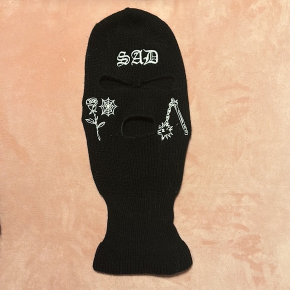BORN DEAD CLOTHING ~ SAD SKI MASK - Picture 2 of 3